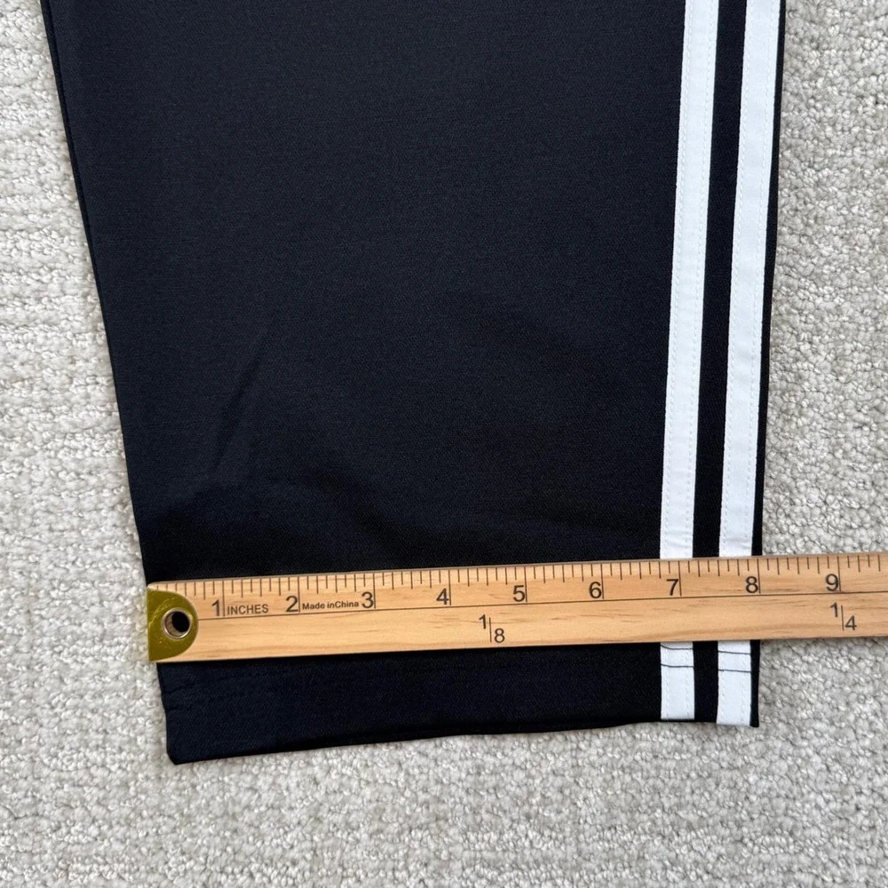NEW Adidas Mens Large Black White Golf Track Pants ADVR0957
